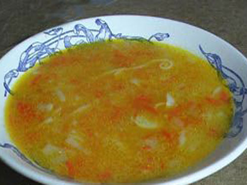 Суп из крабовых палочек